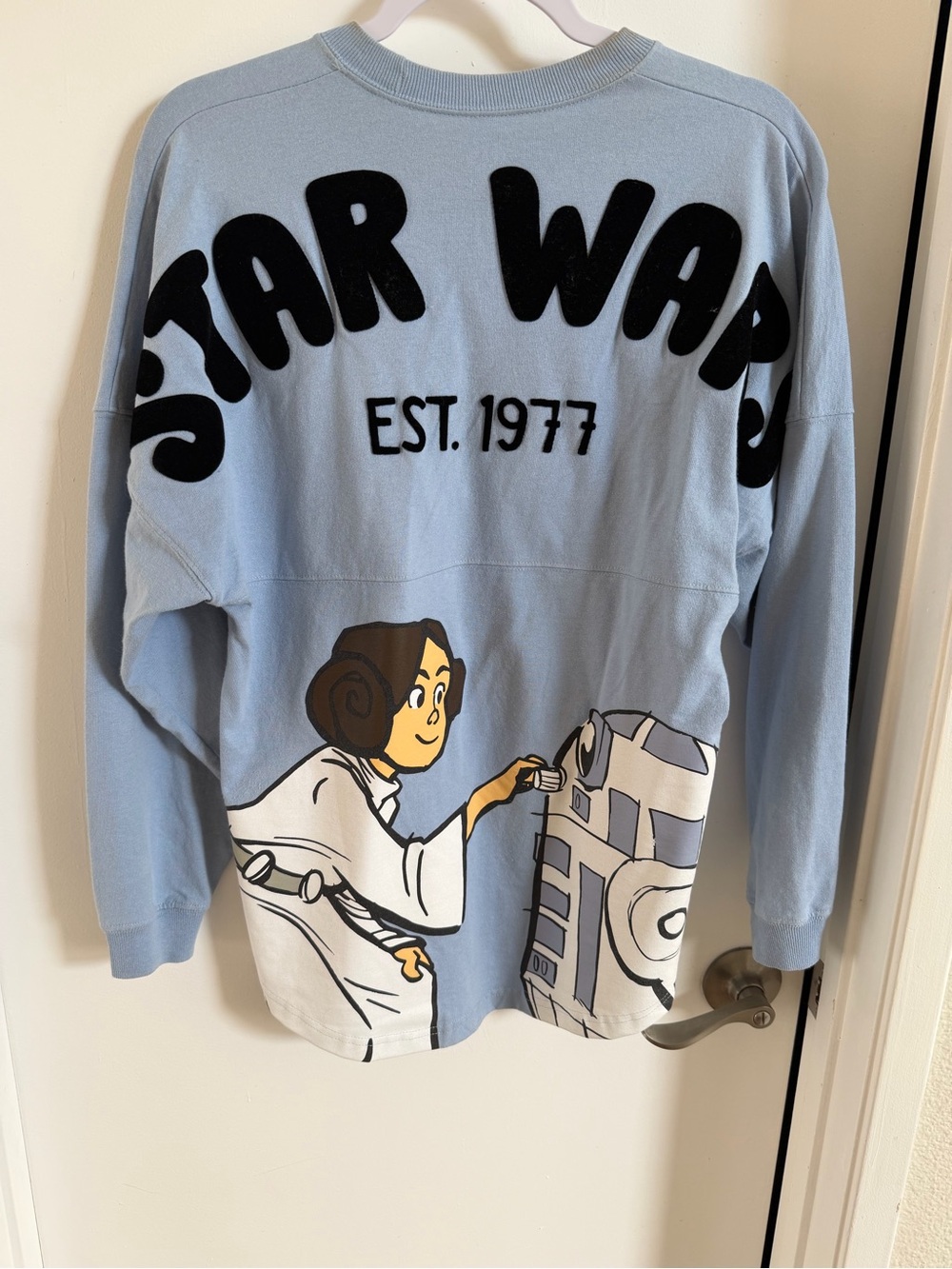 Discontinued Star Wars Princess Leia R2-D2 Sweatshirt XS